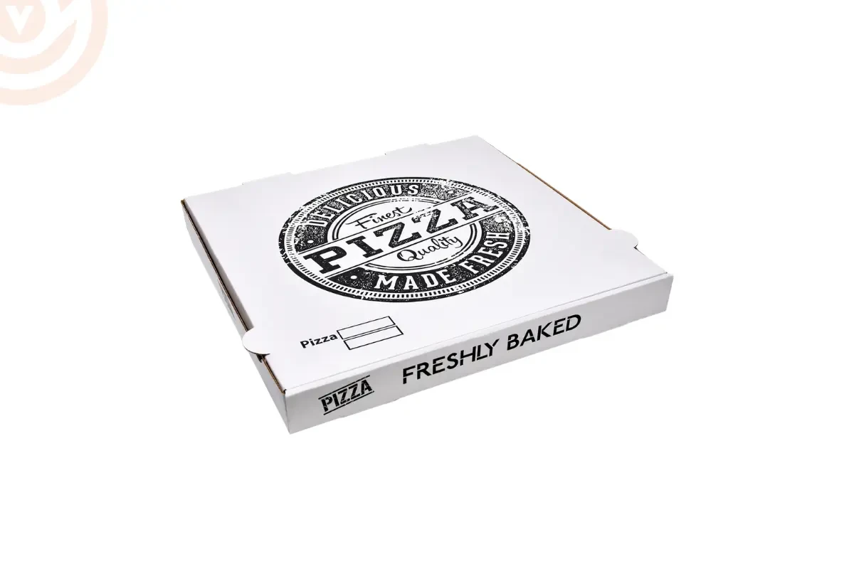 32cm Beyaz Pizza Kutusu